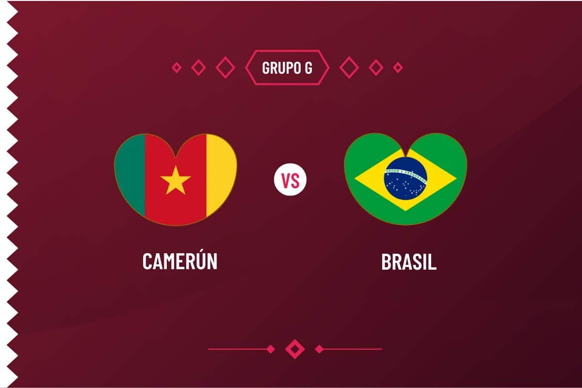 Camerún vs. Brasil
