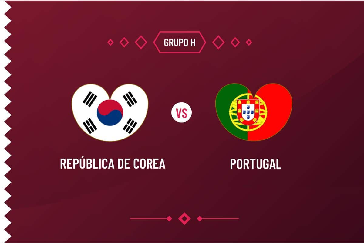 Corea del Sur vs. Portugal