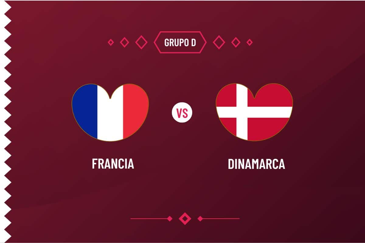 Francia vs. Dinamarca