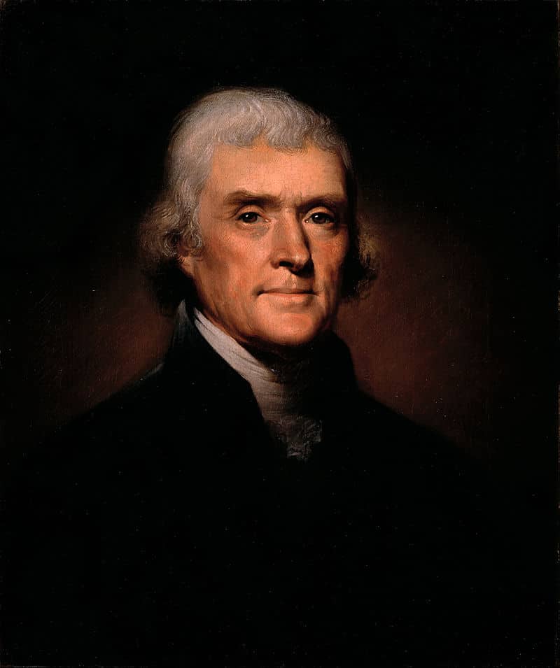 Rembrandt Peale Thomas Jefferson