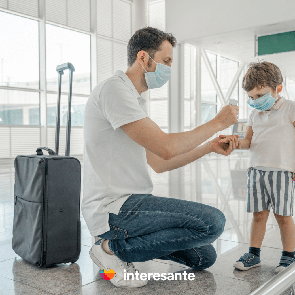 requisitos de salud para viajar durante covid-19 con niños