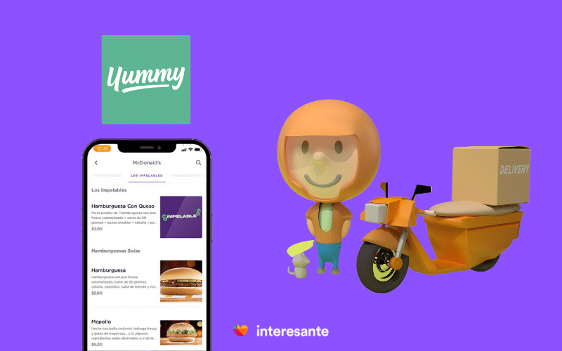 yummy app delivery , startups venezolana 