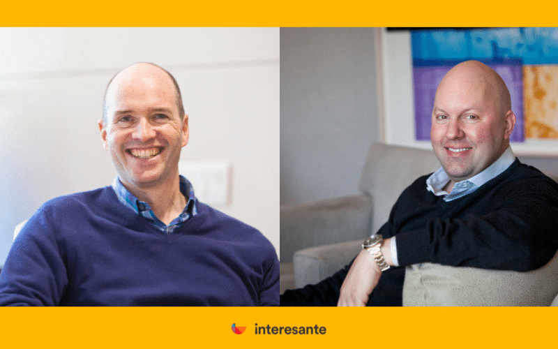 Ben Horowitz and Marc Andreessen, founders of Adreessen Horowitz 