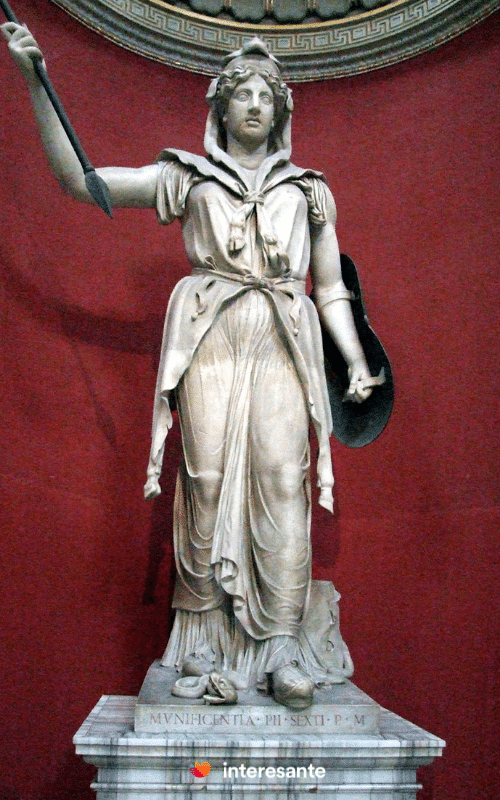 Juno, diosa romana de la purificación y fertilidad.