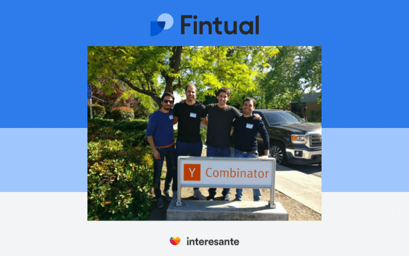 equipo fundador fintual: Omar Larré, Pedro Pineda, Andrés Marinkovic y Agustín Feuerhake.