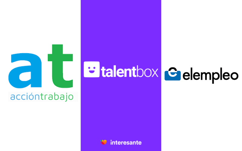 job banks: acciontrabajo, talentbox, elempleo