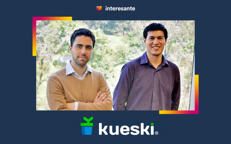 Adalberto Flores y Leonardo de la Cerda, cofundadores de Kueski, en 2014.