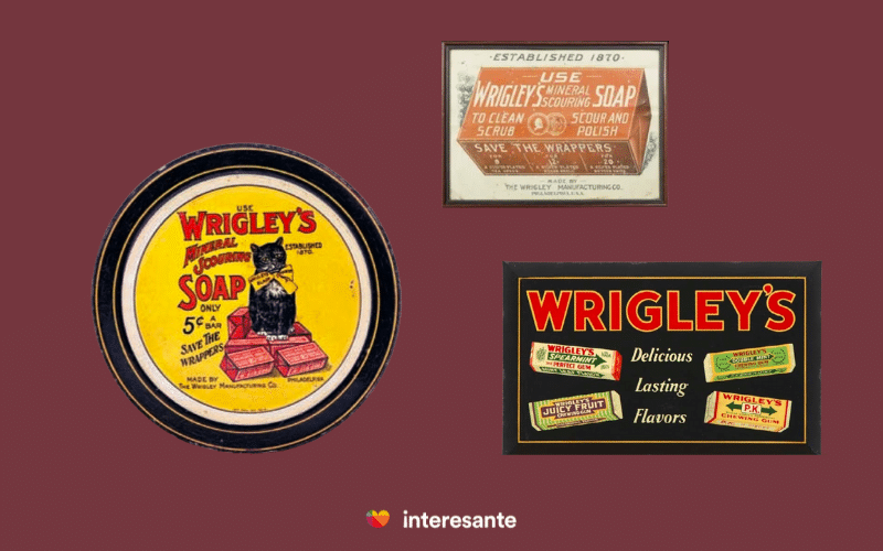 Wrigleys from soap to gum