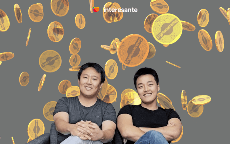 Daniel Shin and Do Kwon, Terra co-founders.
