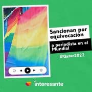 Confunden bandera de periodista brasileño como muestra de apoyo hacia la comunidad LGBTQ Qatar2022