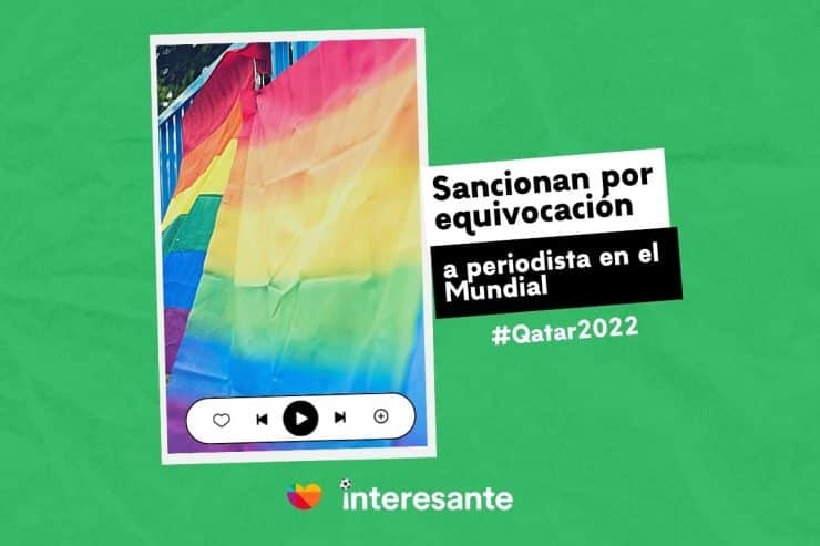 Confunden bandera de periodista brasileño como muestra de apoyo hacia la comunidad LGBTQ Qatar2022