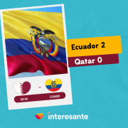 Ecuador hizo historia ganando en el partido inaugural del Mundial Qatar 2022