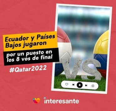 Ecuador y Países Bajos jugaron por un puesto en los 8 vos de final Qatar2022