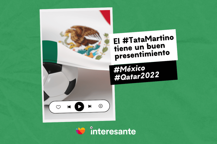 El TataMartino tiene un buen presentimiento México Qatar2022