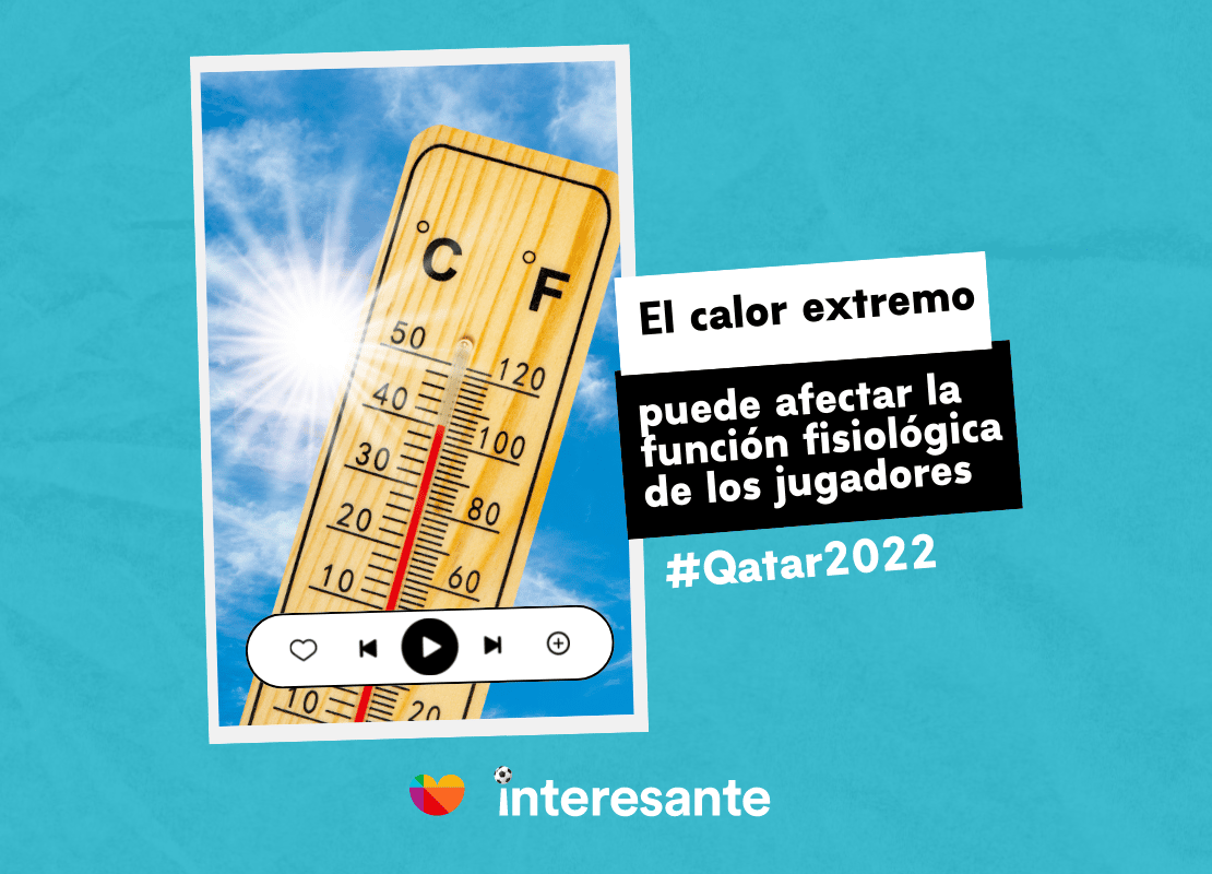 El calor de Qatar afectará a los jugadores más de lo que se imaginan Qatar2022