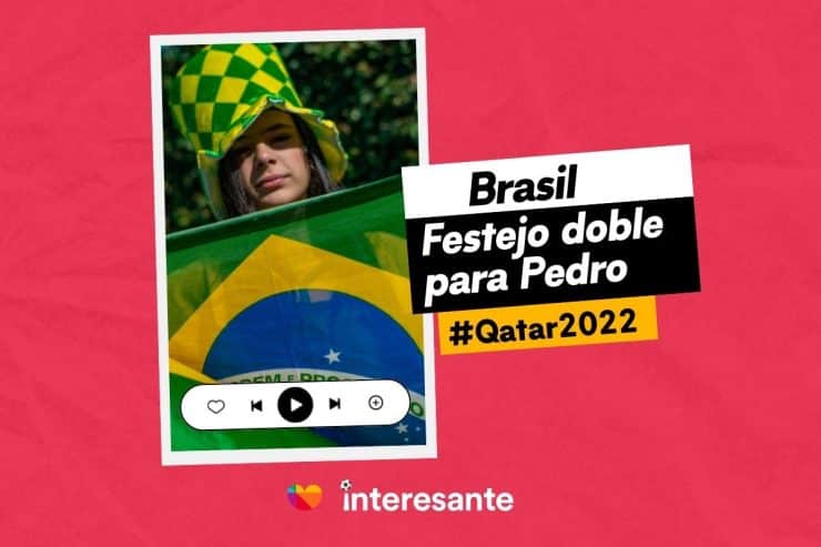 Festejo doble para Pedro qatar2022 Brasil