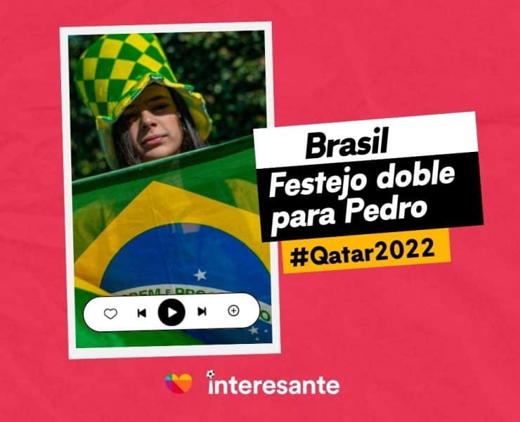 Festejo doble para Pedro qatar2022 Brasil