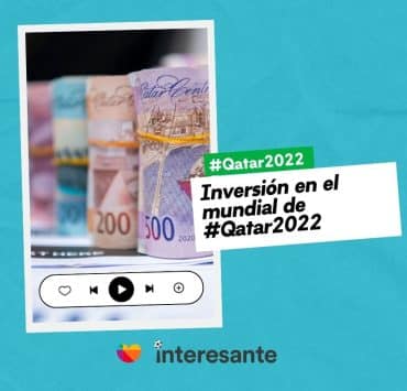 Inversión en el mundial de Qatar2022