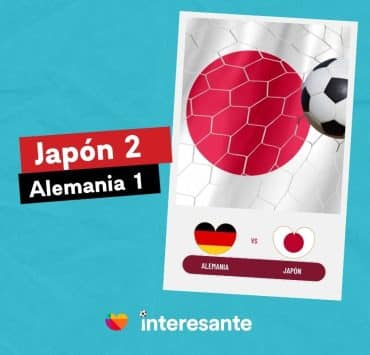 Japón produce la segunda sorpresa del mundial al vencer a Alemania 2 a 1 Qatar2022
