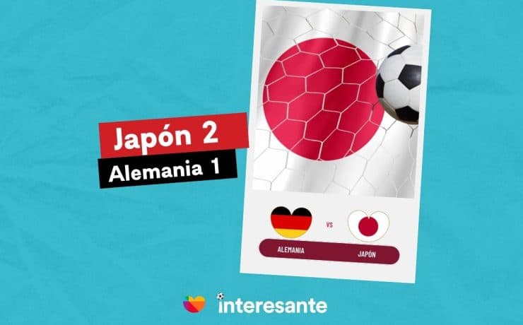 Japón produce la segunda sorpresa del mundial al vencer a Alemania 2 a 1 Qatar2022