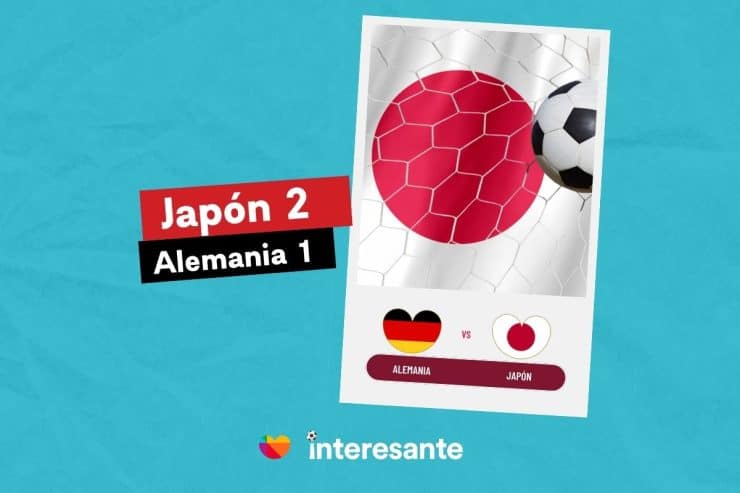 Japón produce la segunda sorpresa del mundial al vencer a Alemania 2 a 1 Qatar2022