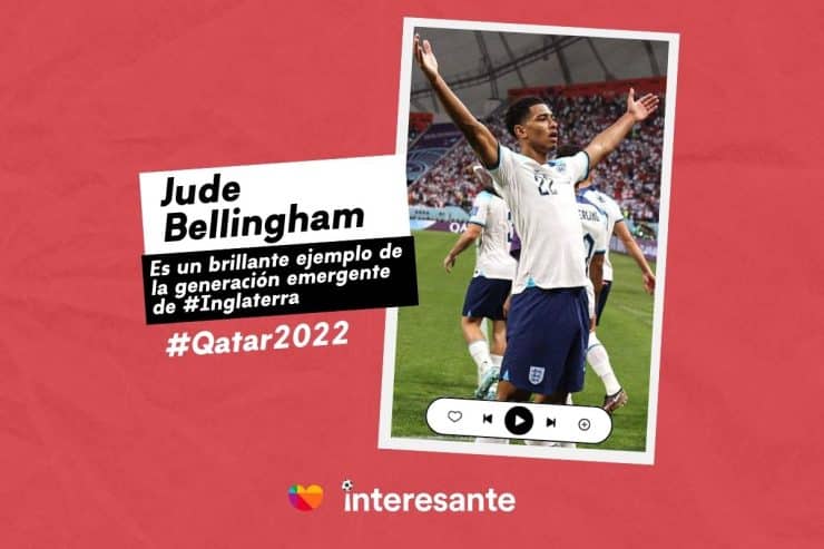 Jude Bellingham es un brillante ejemplo de la generación emergente de Inglaterra qatar2022