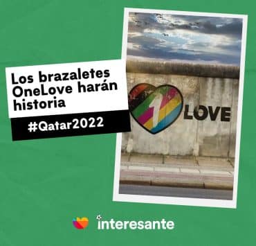 Los brazaletes OneLove harán historia en qatar2022