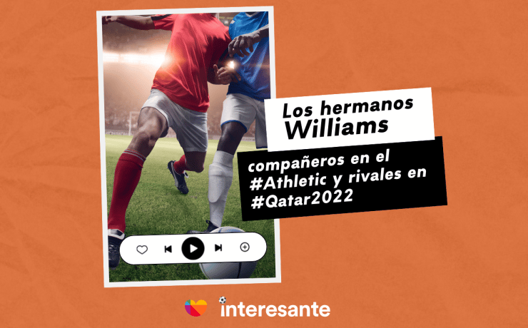 Los hermanos Williams son compañeros en el Athletic y rivales en qatar2022