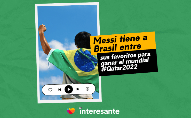 Messi tienen a Brasil entre sus favoritos para ganar el Mundial Qatar2022