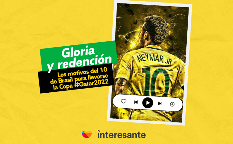 Neymar apuntando a la gloria y la redención con Brasil en Qatar2022