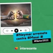 Neymar arremete contra Messi Qatar2022