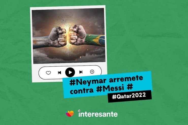 Neymar arremete contra Messi Qatar2022