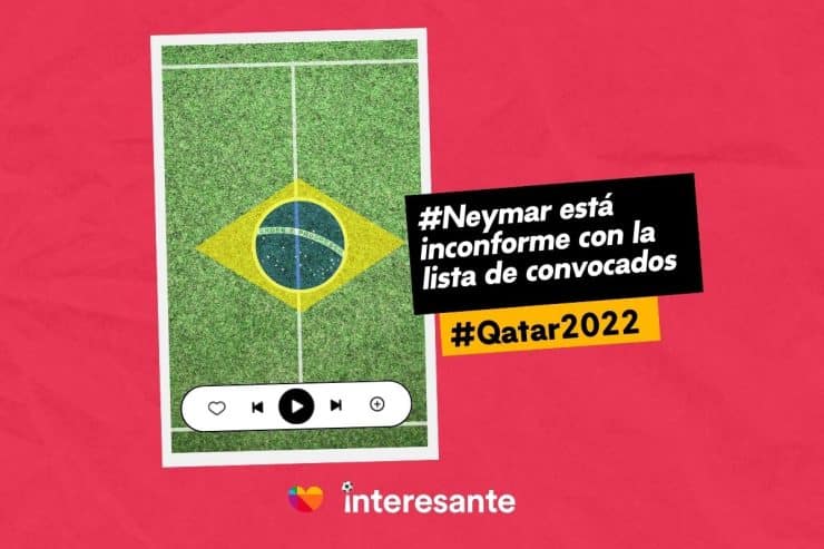 Neymar está inconforme con la lista de convocados qatar2022