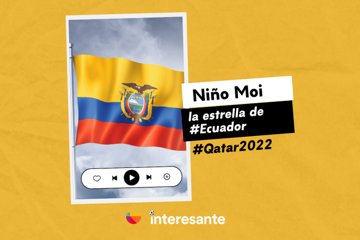 Niño Moi la estrella de Ecuador Qatar2022