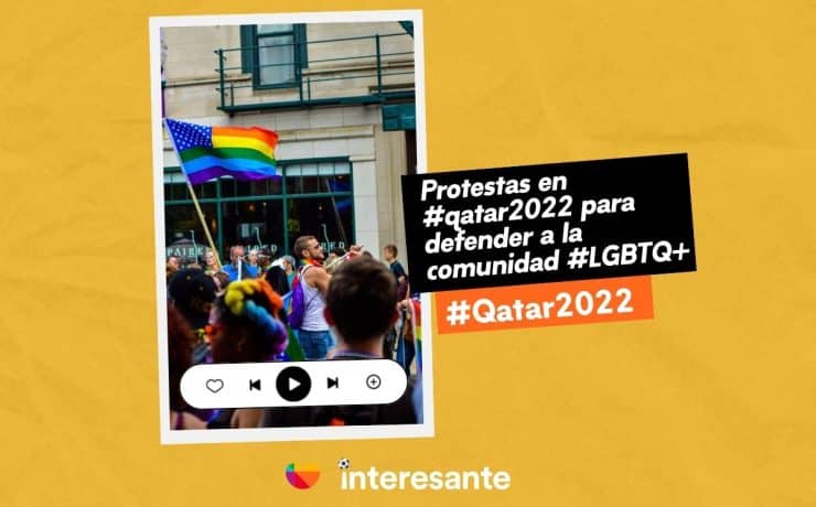 Protestas en qatar2022 para defender a la comunidad LGBTQ