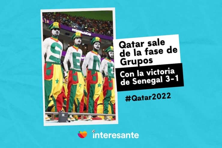 Qatar 1 3 Senegal Qatar al borde de una salida temprana de la CopaMundial después de que Senegal llegue a la victoria