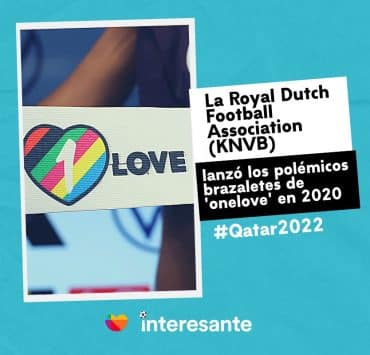 ¿Cuál es el brazalete OneLove y por qué la FIFA lo prohibió Qatar2022
