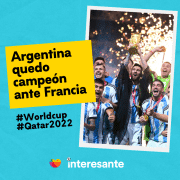 Asi estuvo la final de la Copa Mundial 2022 Argentina quedo campeon ante Francia