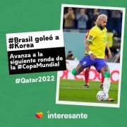 Brasil goleo a Korea y se muestra como un equipo fuerte para ganar el Mundial qatar2022