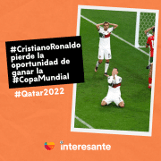 CristianoRonaldo pierde la oportunidad de ganar la CopaMundial con Portugal Qatar2022
