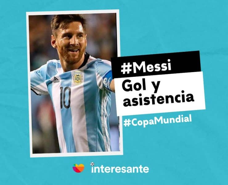 Gol y asistencia de Messi en partido Argentina VS. PaisesBajos Qatar2022 CopaMundial