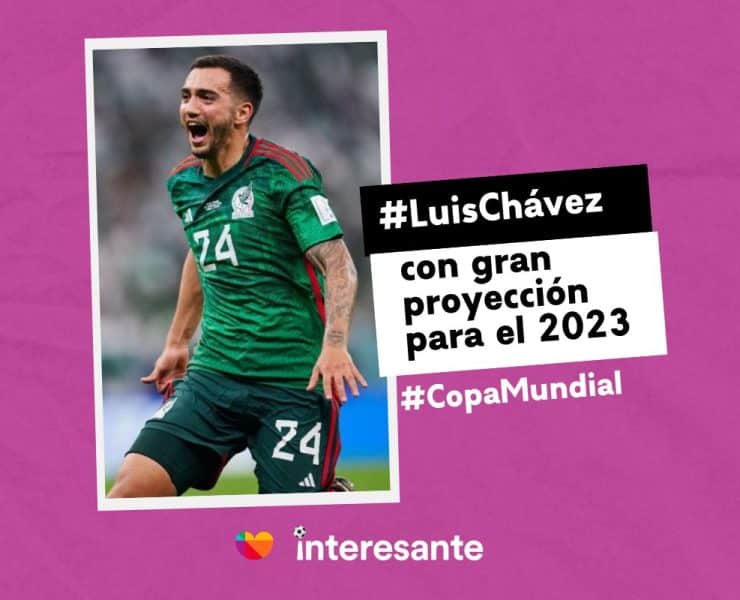 LuisChavez con gran proyeccion para el 2023 CopaMundial