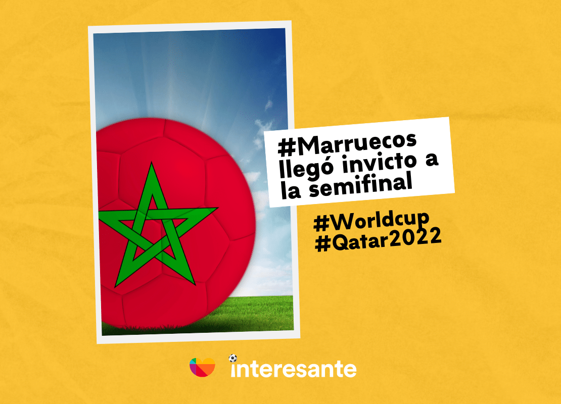 Marruecos llego invicto a la semifinal de la CopaMundial en qatar2022