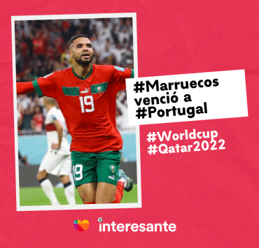Marruecos no deja de sorprender Anoto 1 gol y vencio a Portugal en la CopaMundial qatar2022