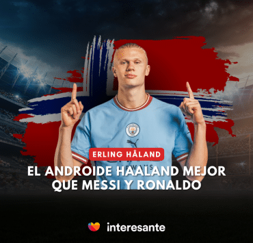 El Androide Haaland Mejor que Messi y Ronaldo