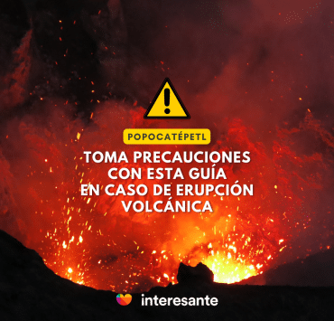 Guía de precauciones en caso de erupción volcánica