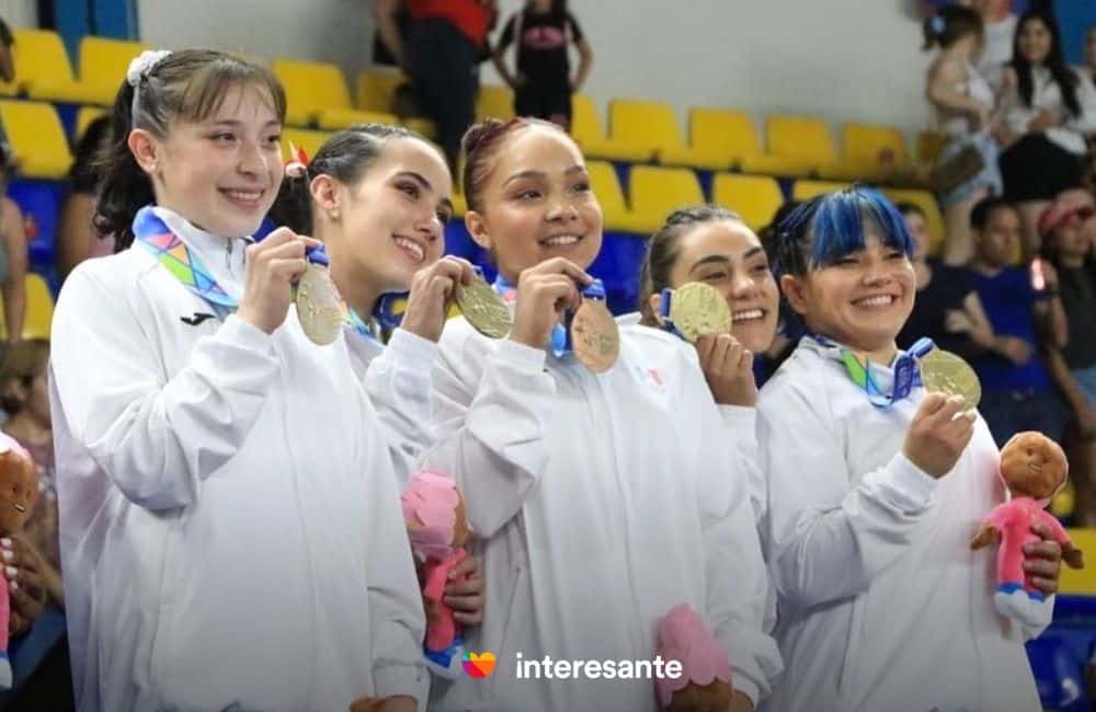 México conquista oro en gimnasia artística femenil en San Salvador 2023