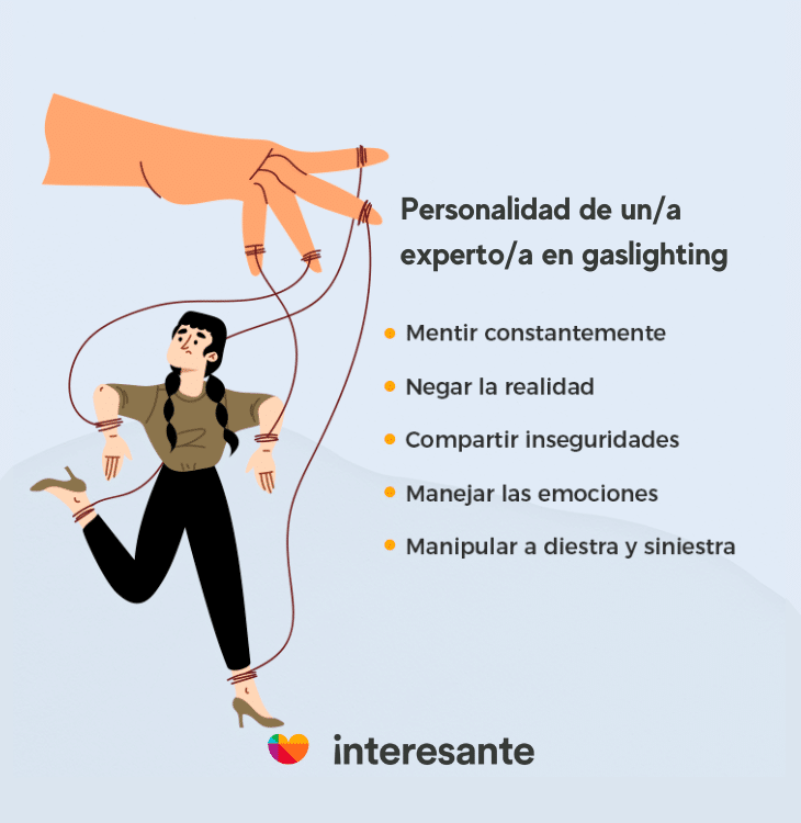 Personalidad de una o un experto en gaslighting