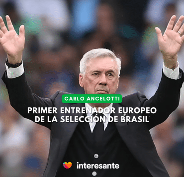 Carlo Ancelotti Primer Entrenador Europeo de la Selección de Brasil. Foto hiperactivafm