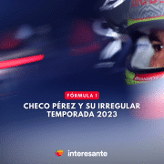 Checo Pérez y su irregular temporada 2023 en la F1. Foto Reporte Indigo